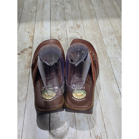 Earth Spirit Women's Shoes Slip-on Mules Leather Gelron 2000 Size 7 US, UK 5 - Picture 6 of 11